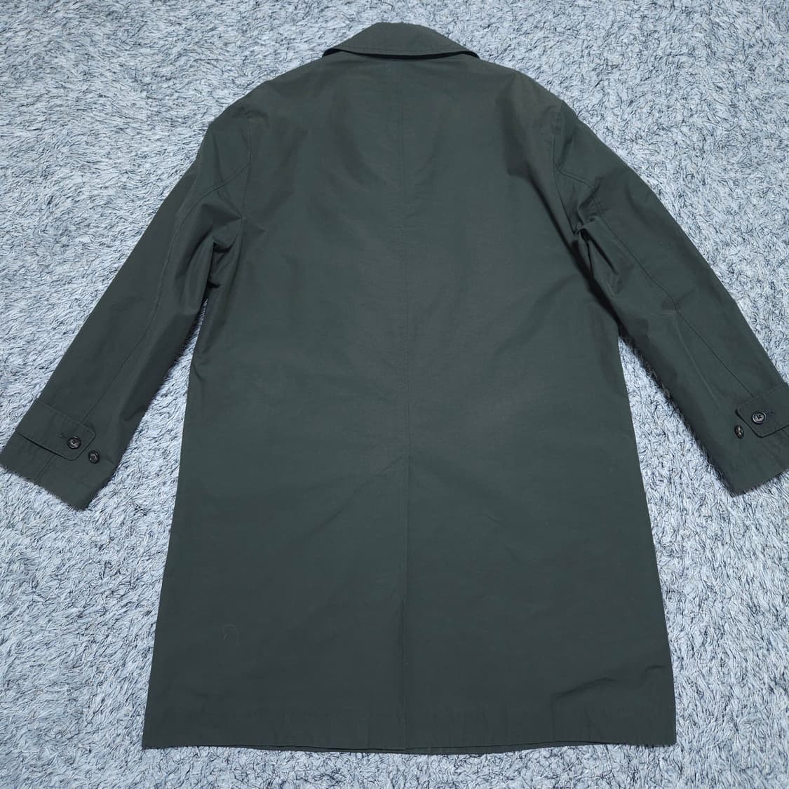 에피그램) L 남자 카키색 면+나일론 미니멀코트 / 왕눈이샵 상품이미지4