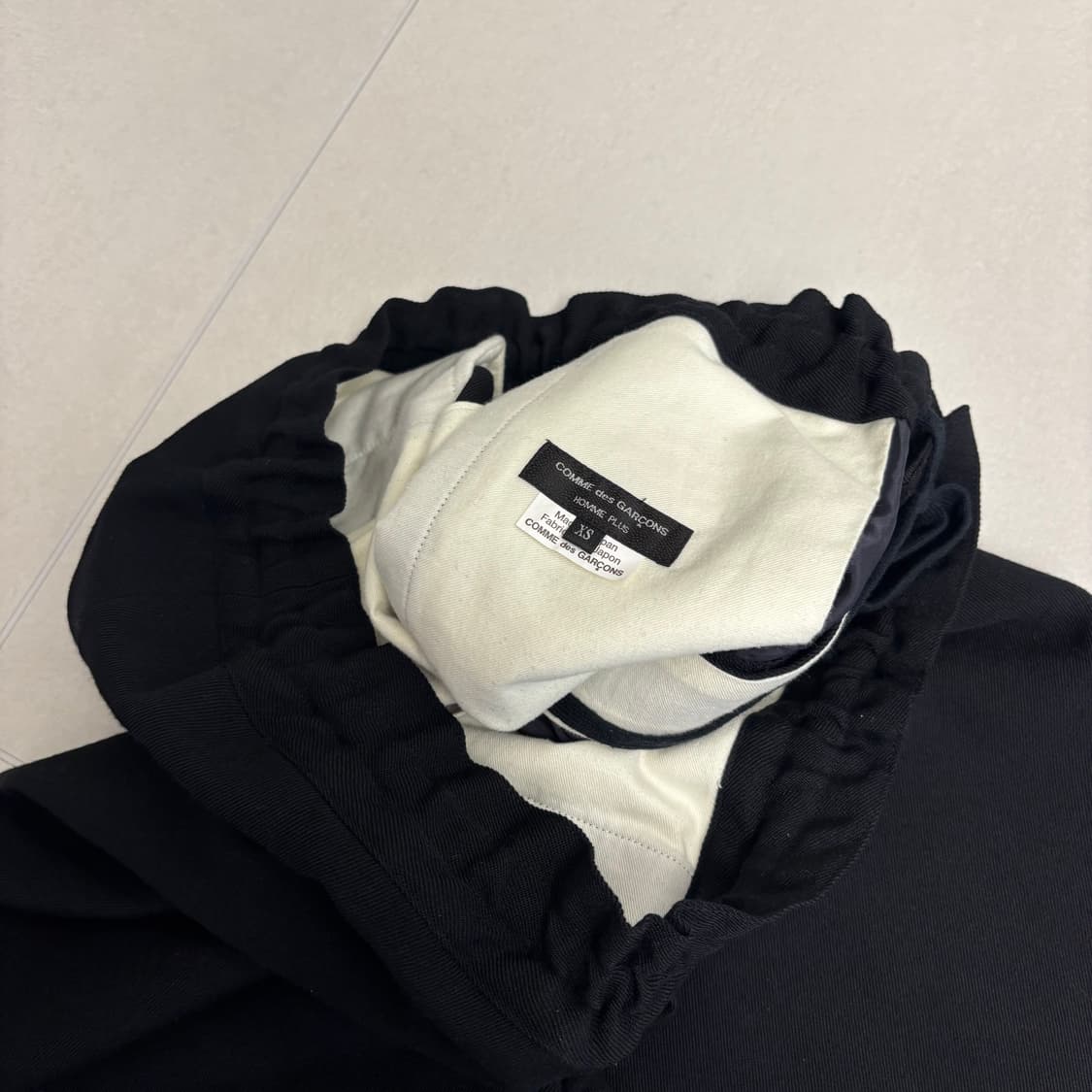 꼼데가르송 옴므 플러스 울 팬츠 상품이미지3