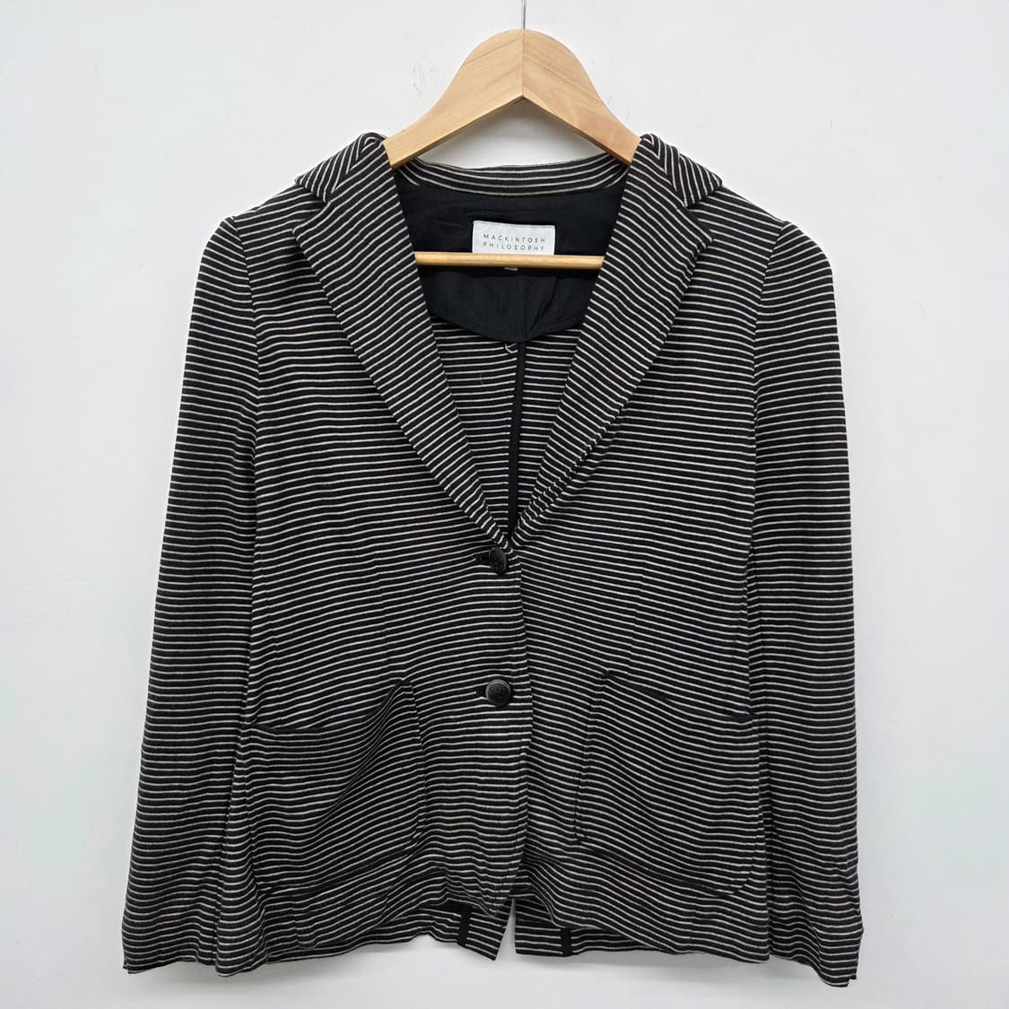 MACKINTOSH 스트라이프 여성 자켓 xs 상품이미지2