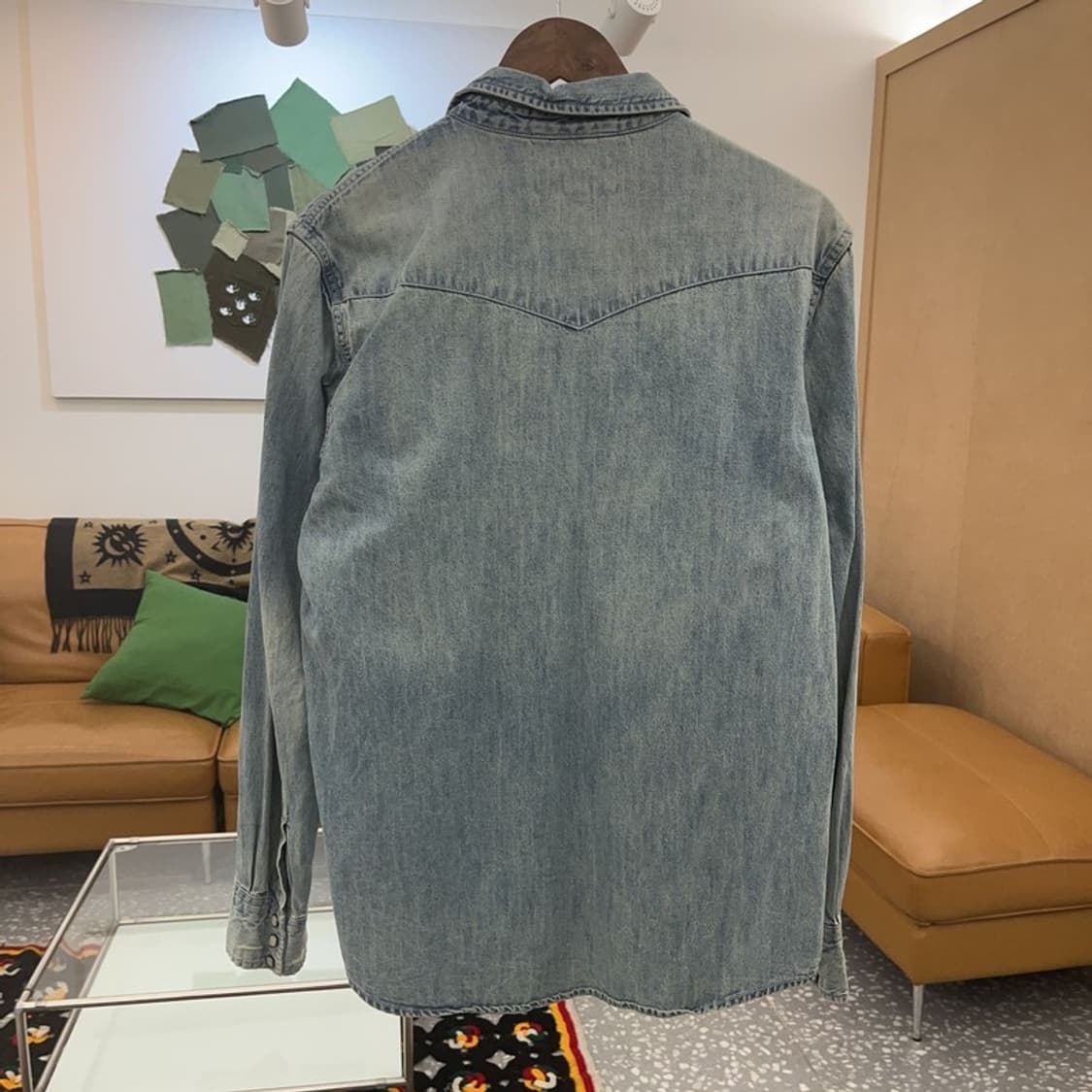 데님앤서플라이 랄프로렌 컨트리 빈티지 데님 셔츠 M C08519 상품이미지4