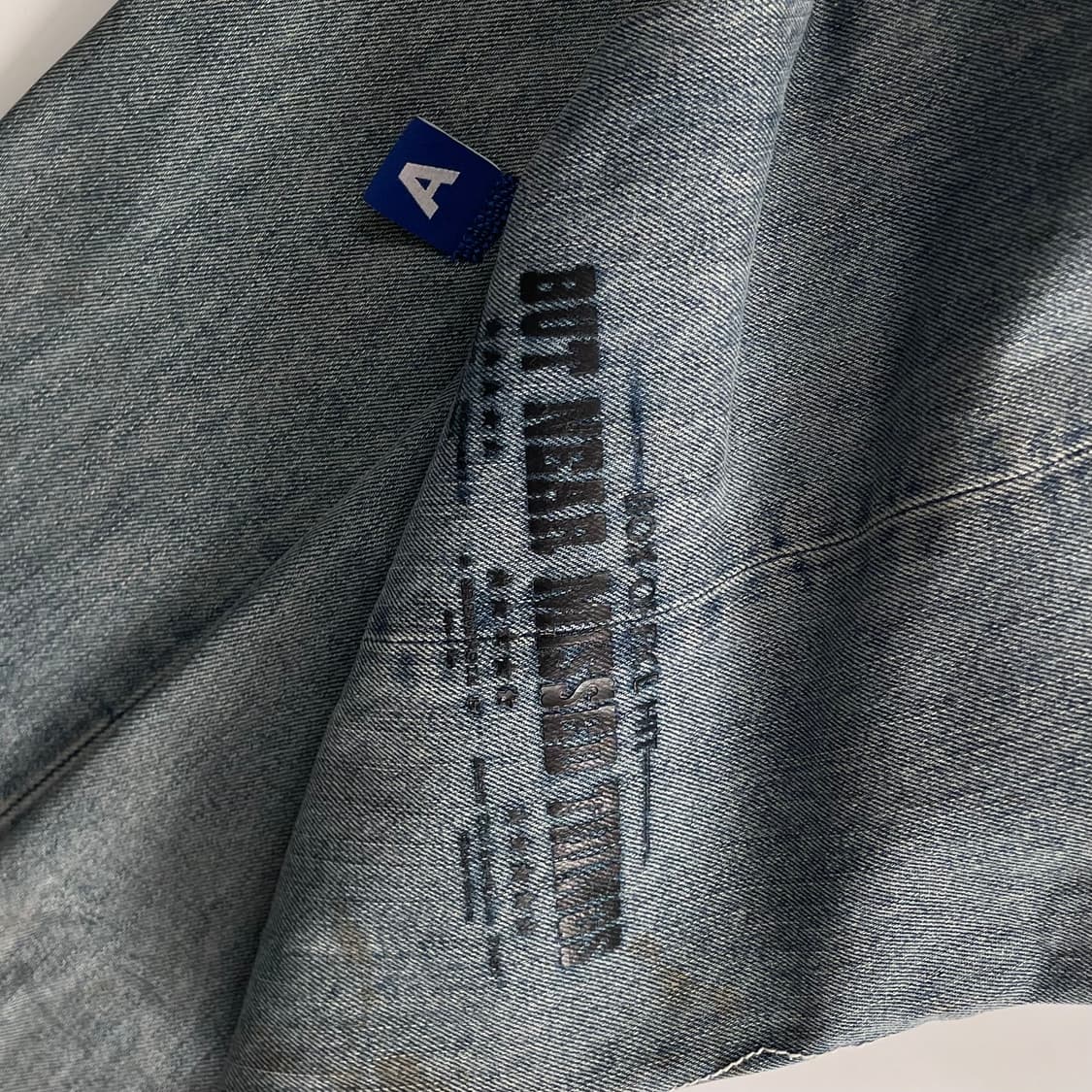 Ader Error  아더에서 메스 데님 커팅진 상품이미지4