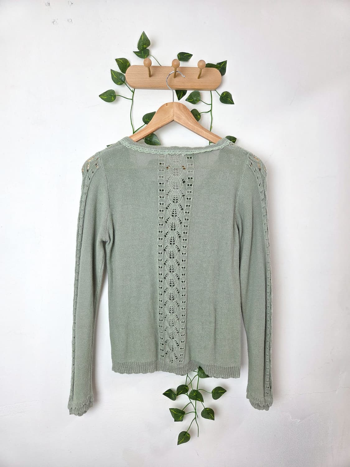 axes femme 민트 가디건 상품이미지4