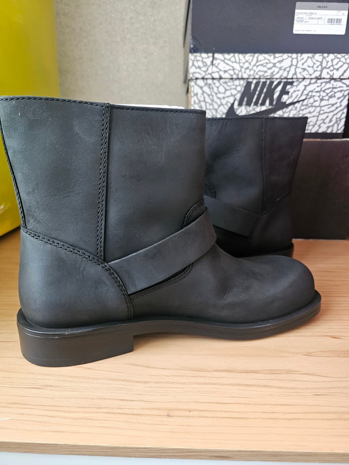 새상품 자라 버클 레더 부츠 상품이미지5