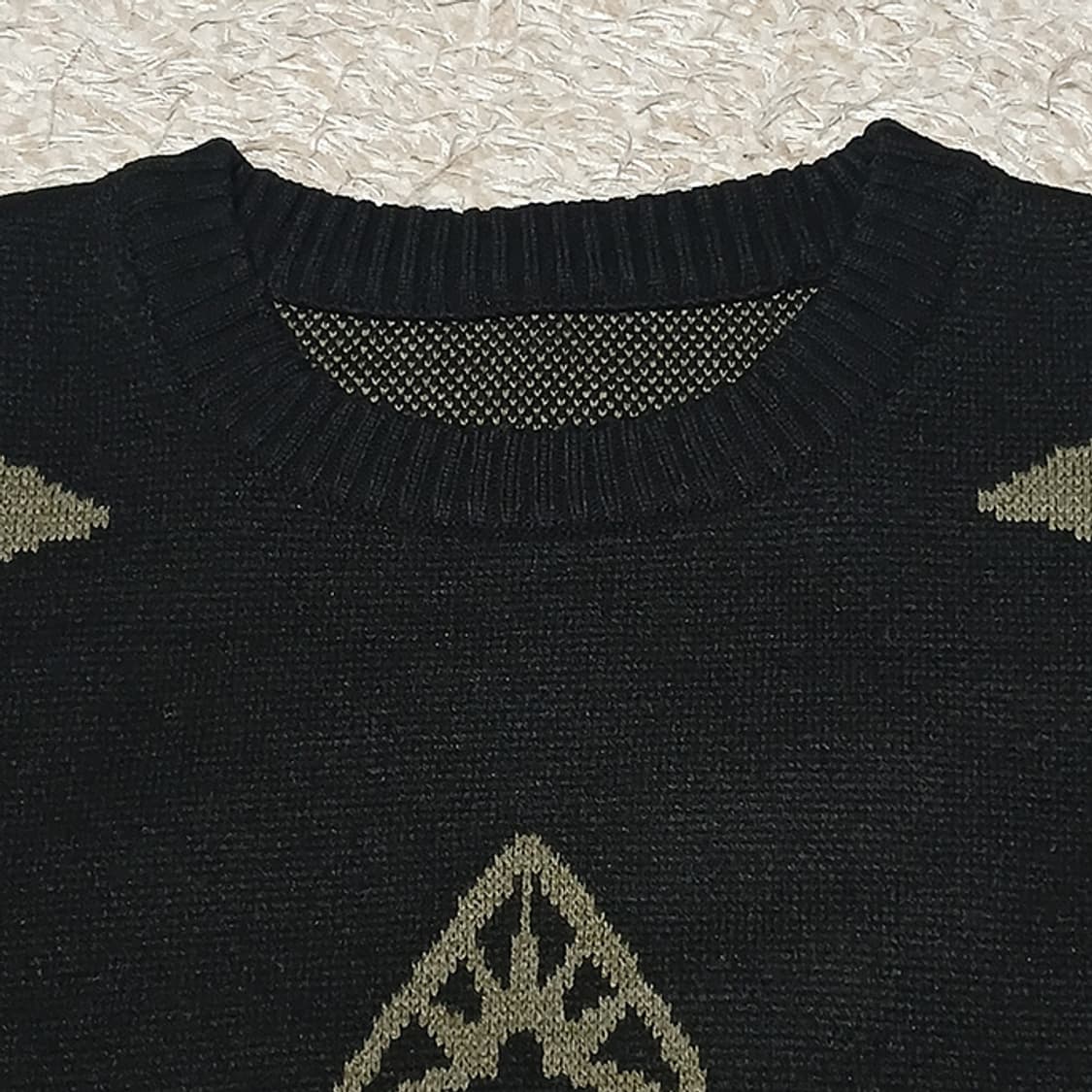 이스트쿤스트 스포티 선라이즈 로고 니트 M 상품이미지5