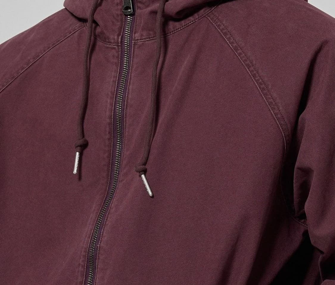 디키즈 캔버스 비치 재킷 버건디 L 상품이미지2