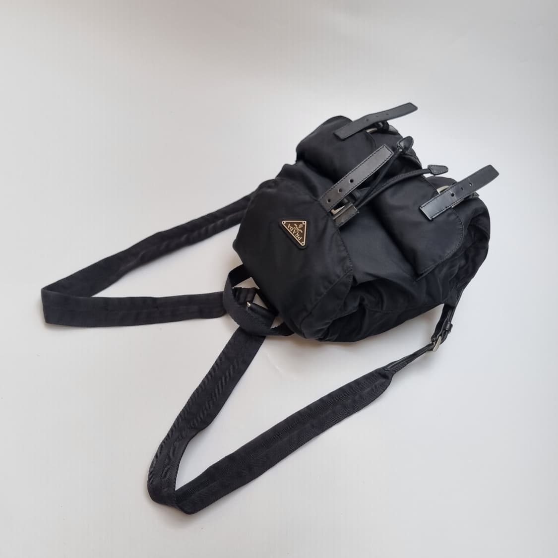 프라다 PRADA 나일론 백팩 스몰 (상급) 상품이미지6