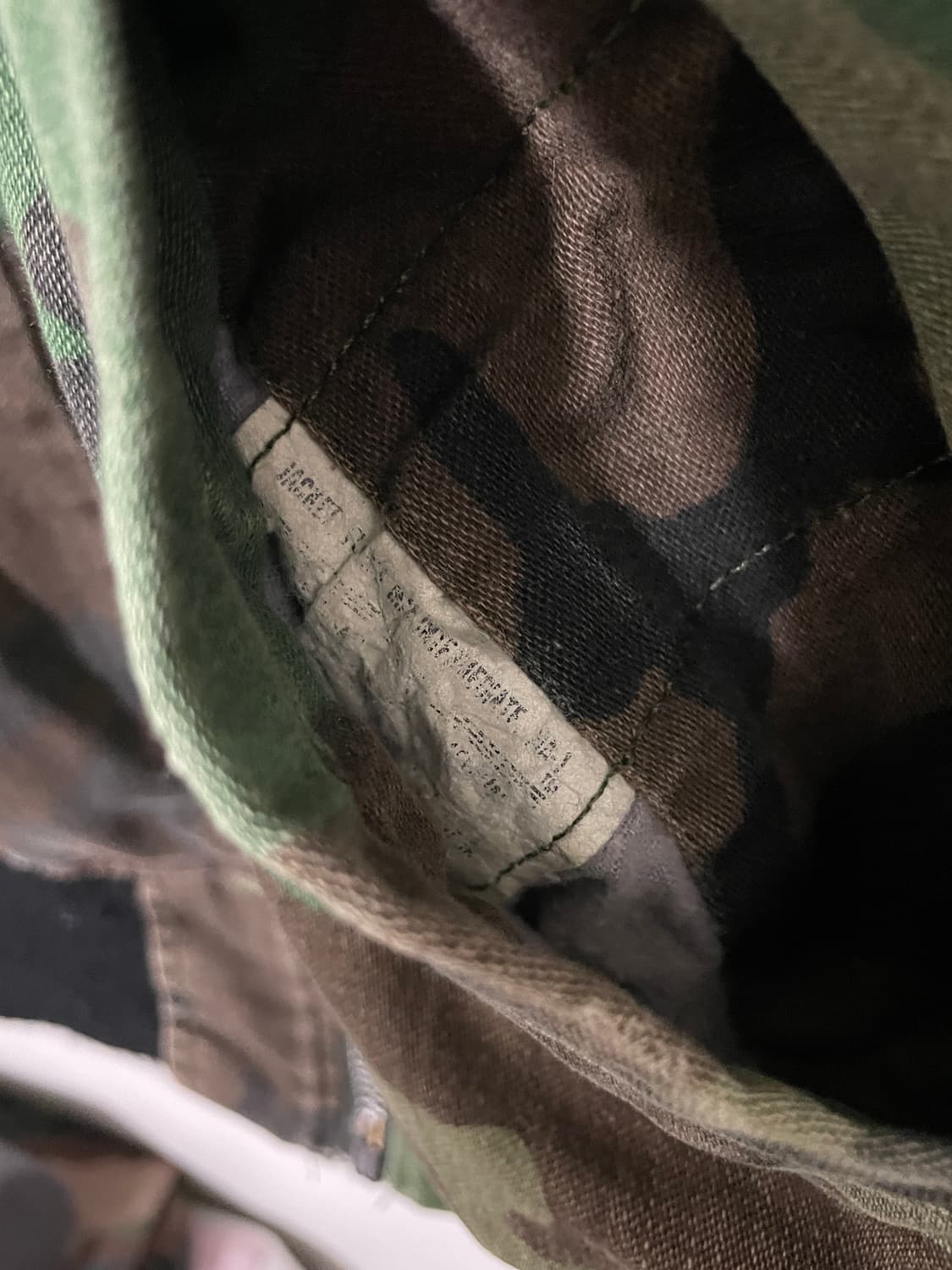 90s alpha ma-1 camo 조슈아자말 상품이미지5