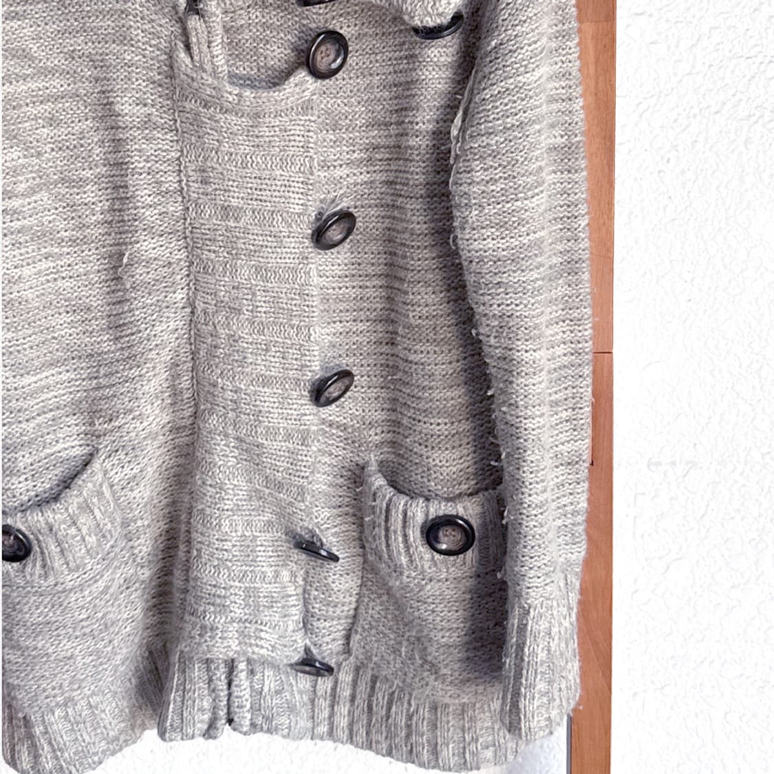 회색 숲속 다락방 가디건 상품이미지3