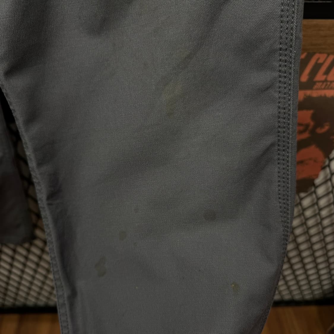 00s 칼하트 캔버스 워크 팬츠 사이드 포켓 포인트 그레이 상품이미지9