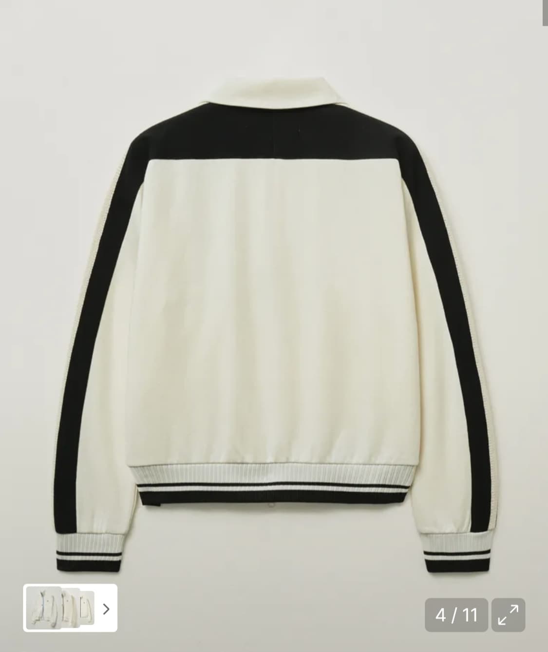 세터 로턴 트랙 집업 자켓 아트 블랙 상품이미지2