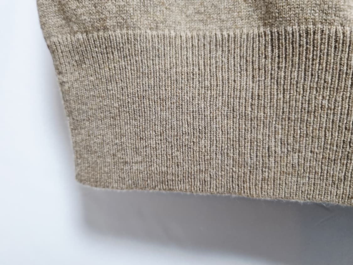 남성 폴로 메리노 울 100% WOOL 양모 모 라운드 긴팔 니트 상품이미지6