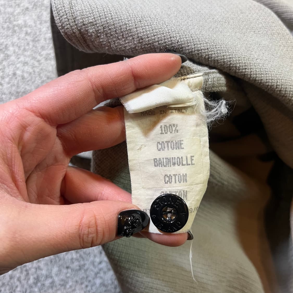 스톤 아일랜드 오가닉 코튼 옥스포드 셔츠 상품이미지6