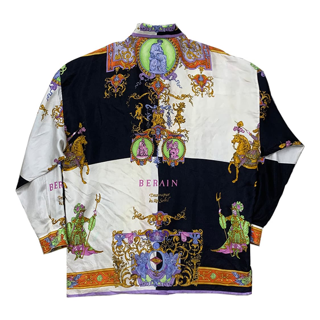 [50]베르사체 실크 패턴셔츠 상품이미지2