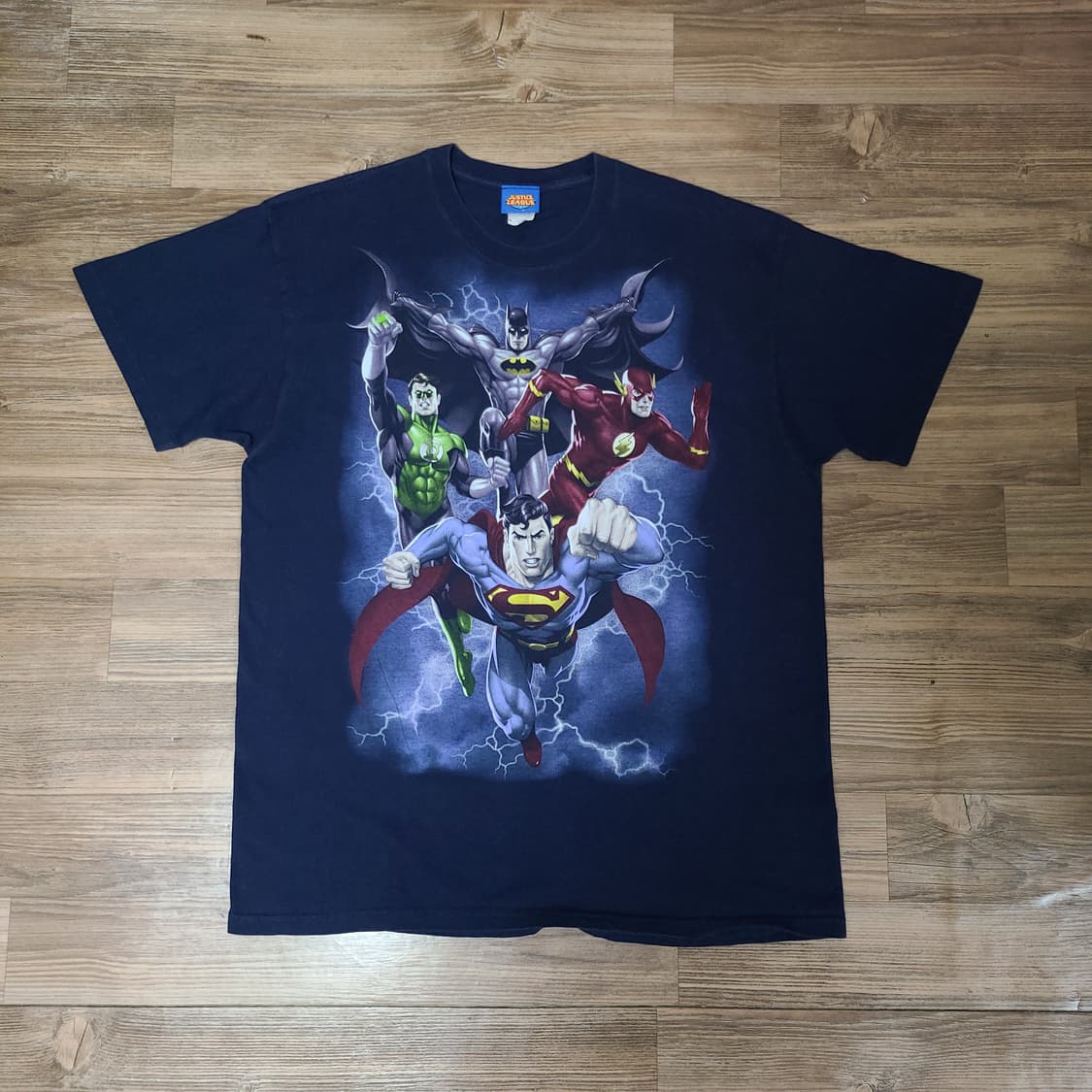00s 저스티스 리그 2012년 영화 빈티지 반팔 티셔츠 (XL) 상품이미지1