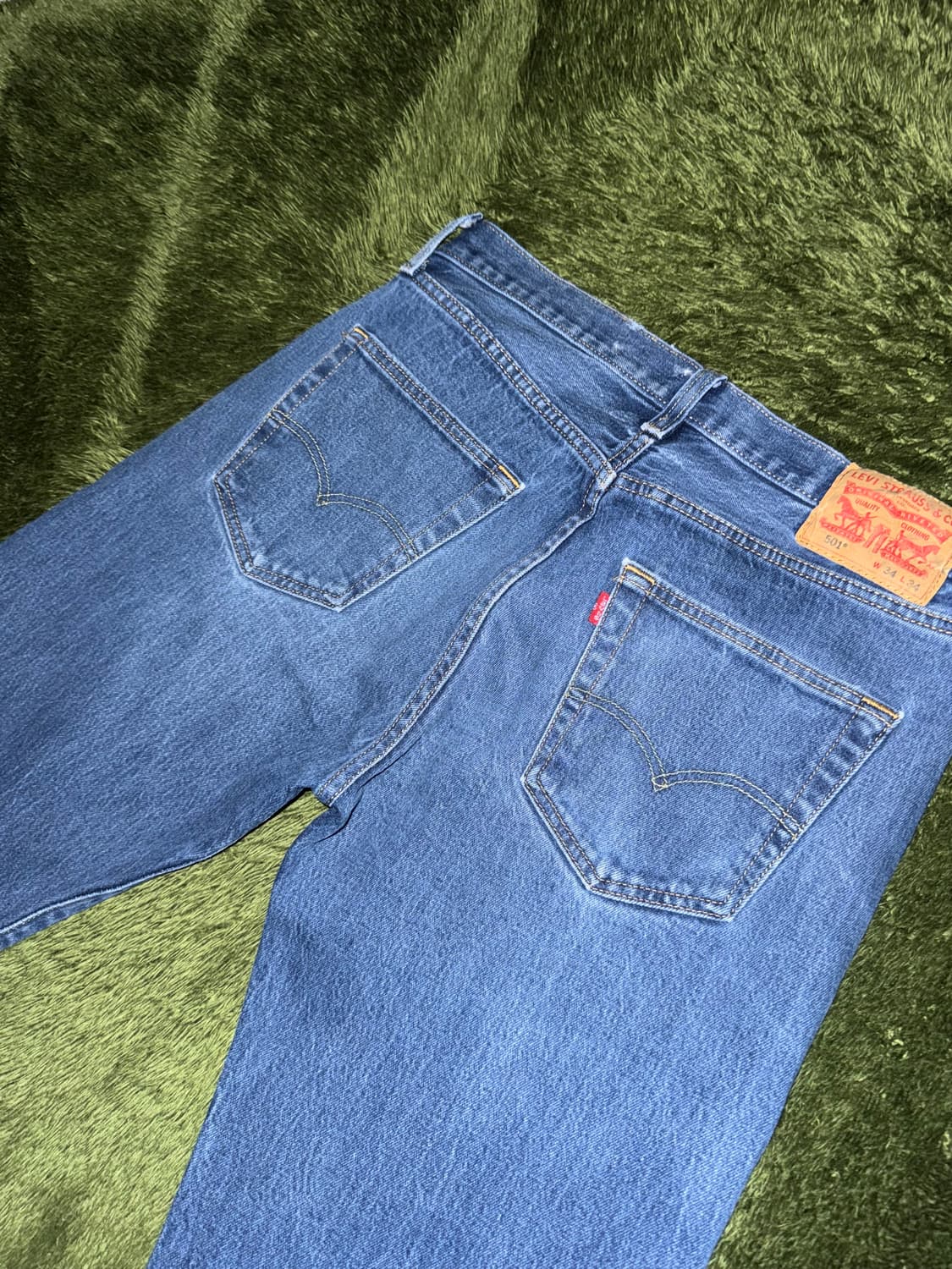[W34/L34] 리바이스 501 WATERLESS 오리지널 데님 팬츠 상품이미지8