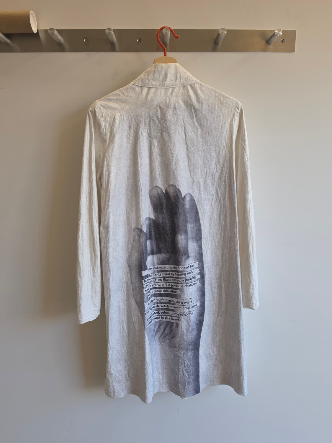 MM6 핸드 그래픽 롱 셔츠 16ss 상품이미지1