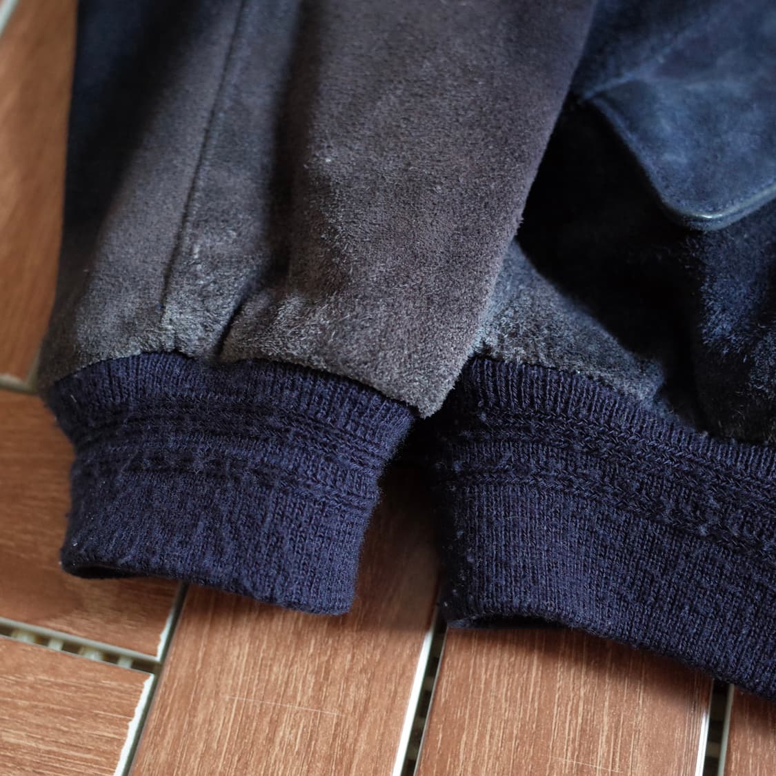 90’s Next Stage cow-hide suede bomber 상품이미지6