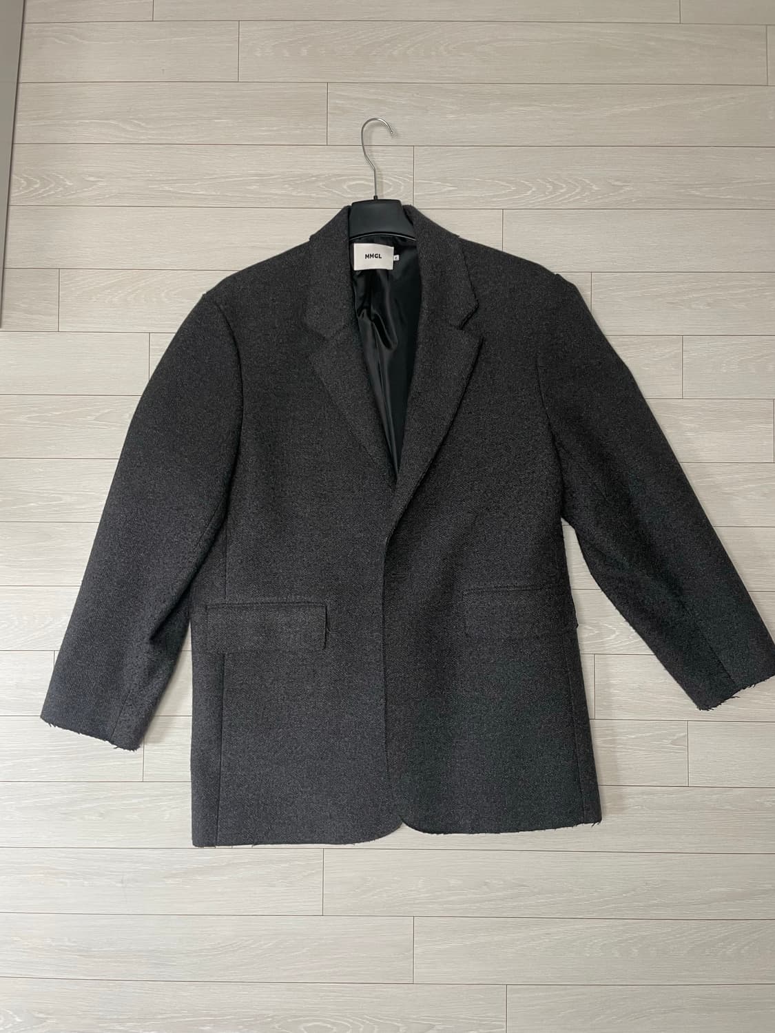 MMGL BLAZER COAT (CHARCOAL) 상품이미지1