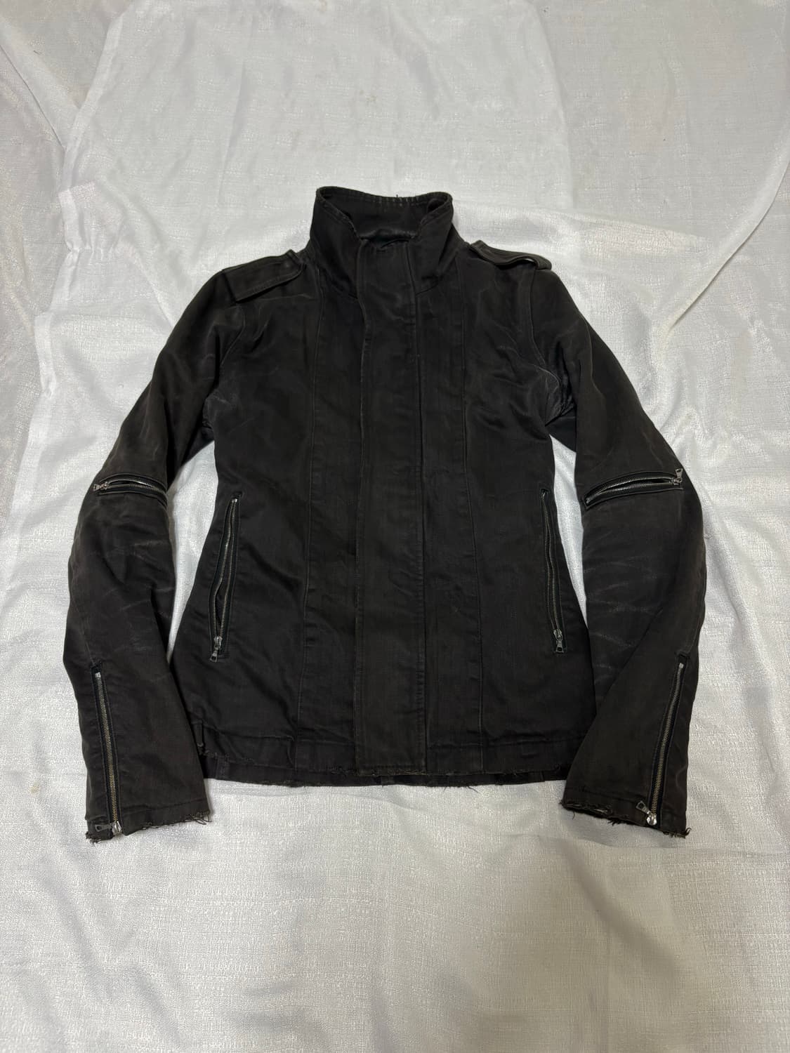(릴스0)“Unknown” 00’s Design Side Zipper  상품이미지2