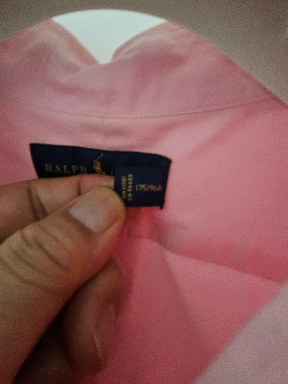 폴로랄프로렌 클래식M 사이즈 핑크셔츠 상품이미지3
