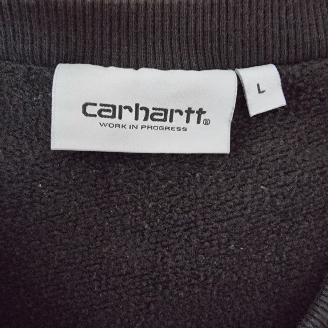 칼하트WIP 웍스아웃 10주년 콜라보 기모 맨투맨 100 상품이미지4