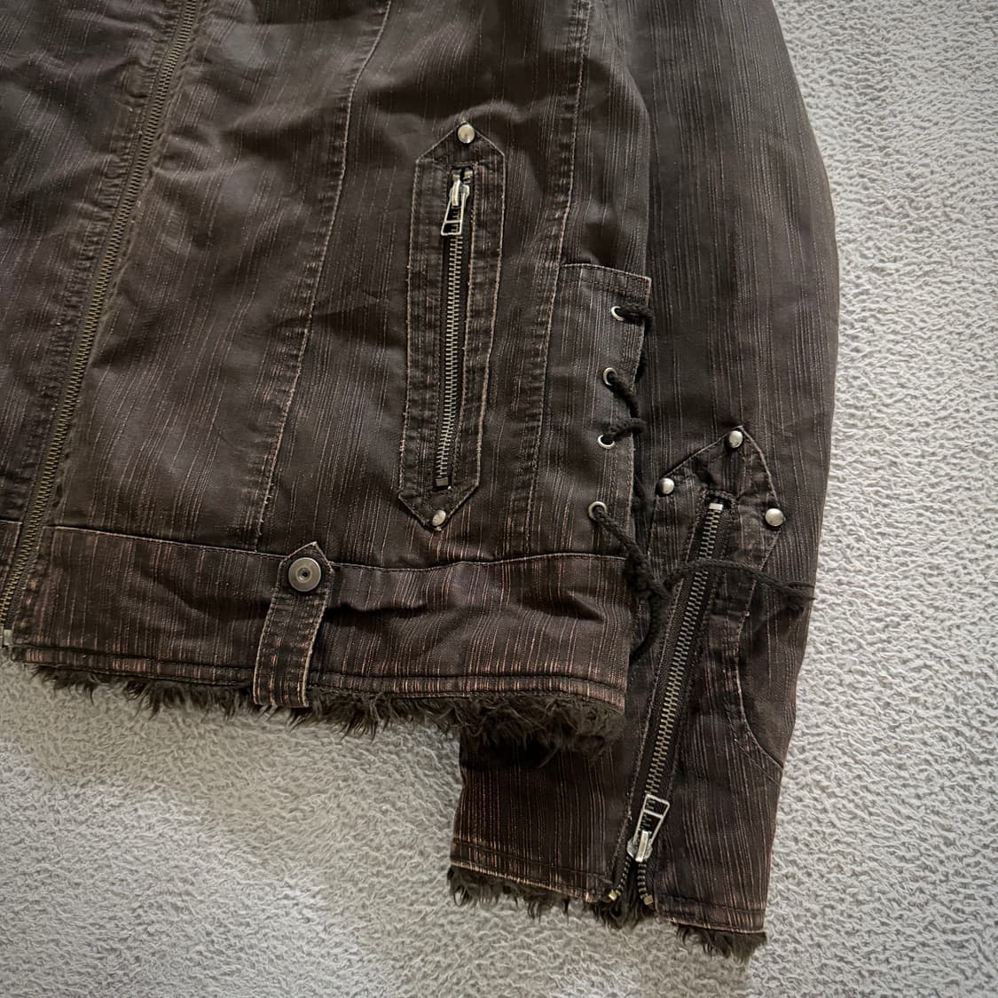 Mossimo fur jacket 상품이미지3