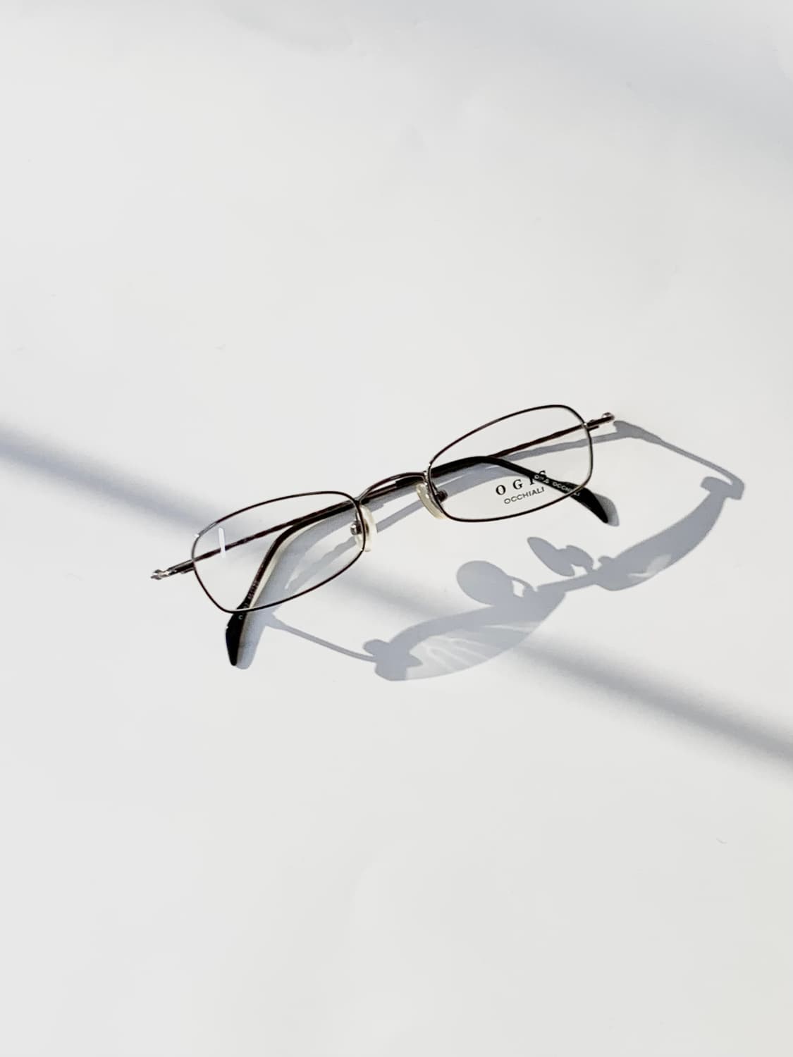 [픽키-421] OGIS 스틸 스퀘어 메탈 안경 미니멀 클래식 초경량 상품이미지2