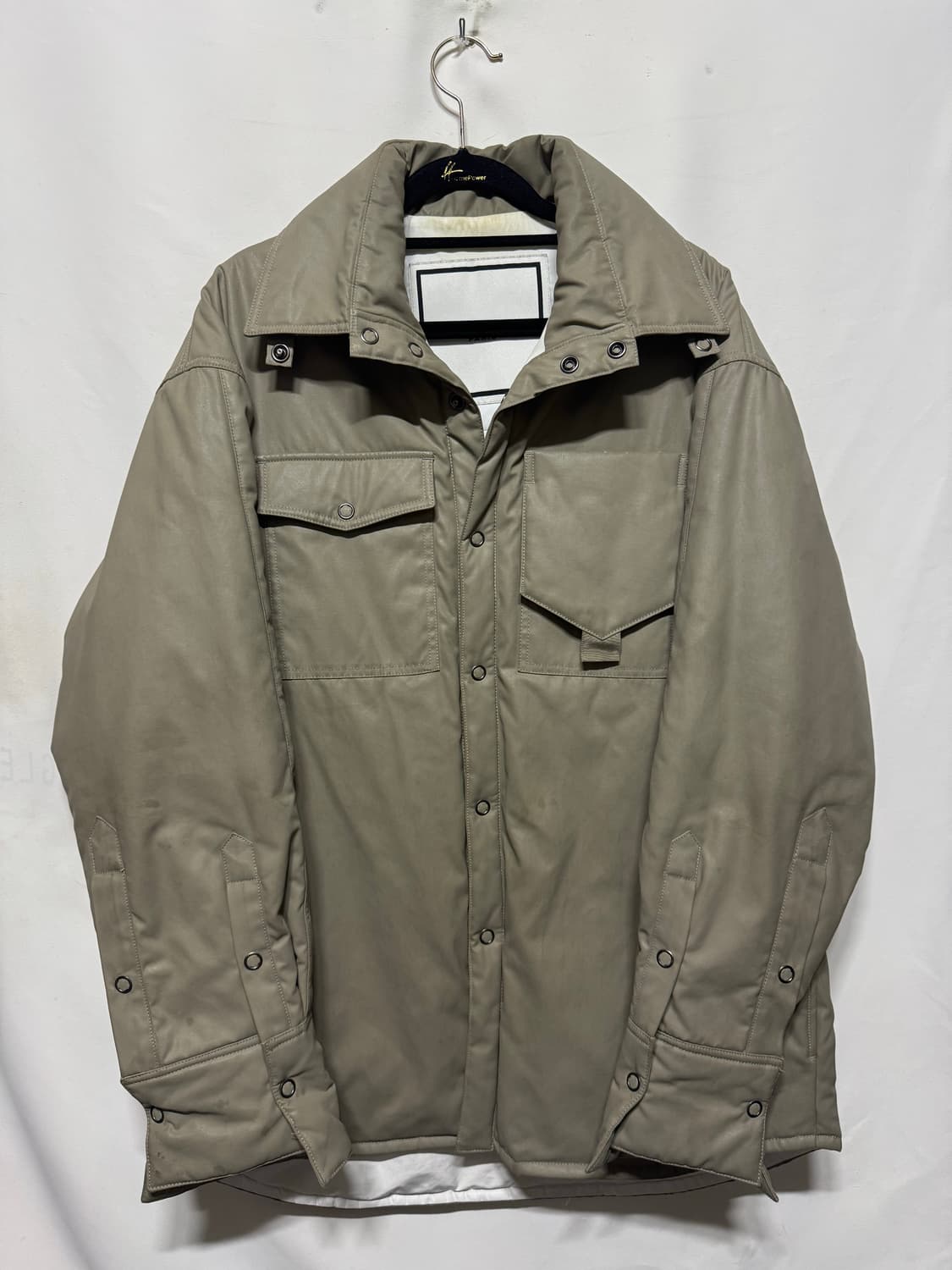 46 우영미 셔츠 패딩 자켓 상품이미지1