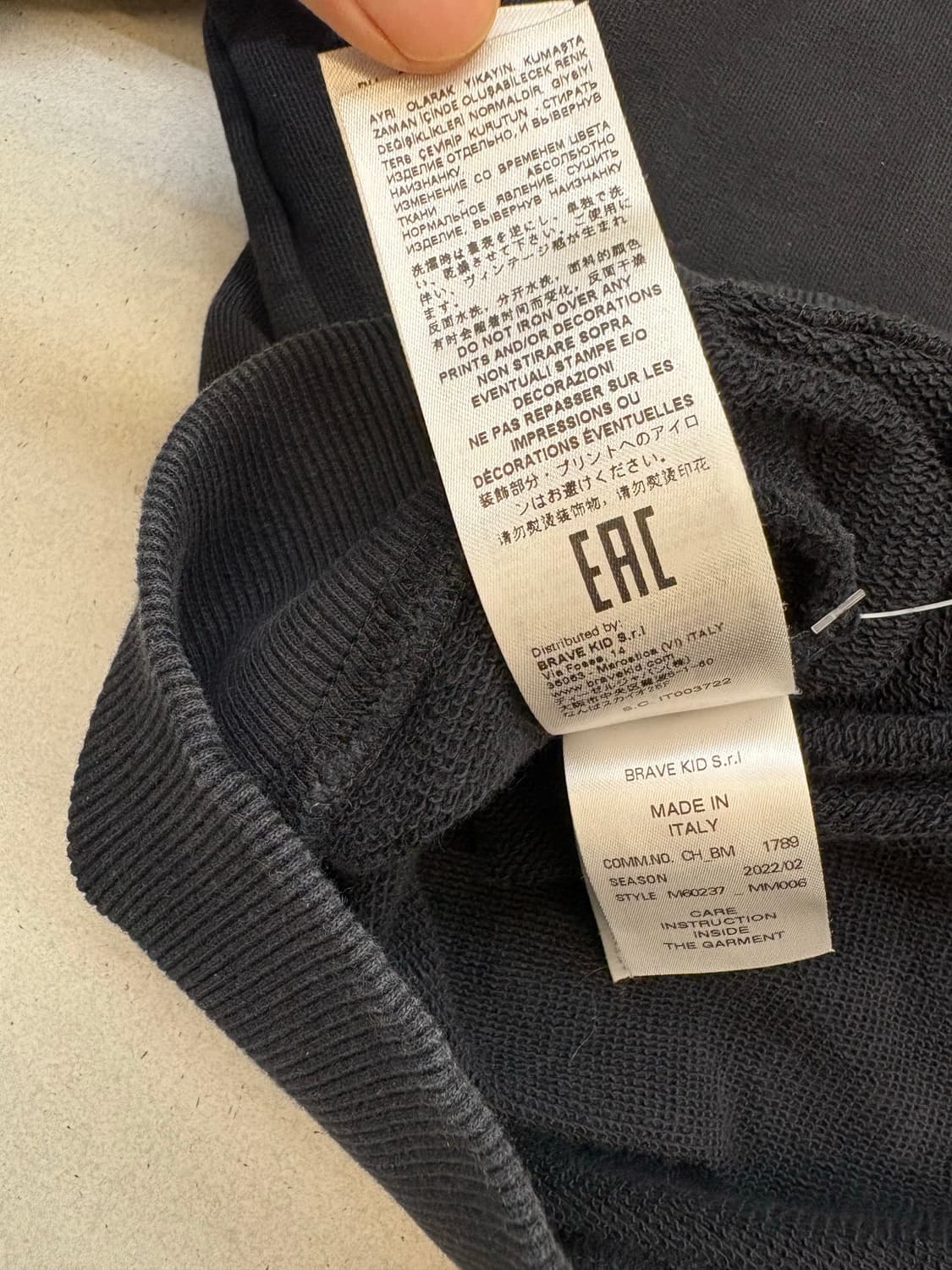 MM6 메종 마르지엘라 맨투맨 상품이미지9