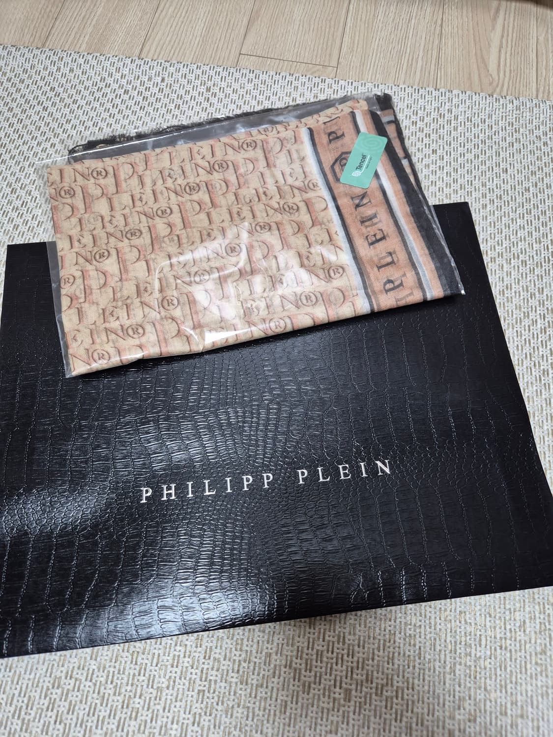 (새제품) 필립플레인 시그니쳐 페일 스카프 이태리 머플러 상품이미지1