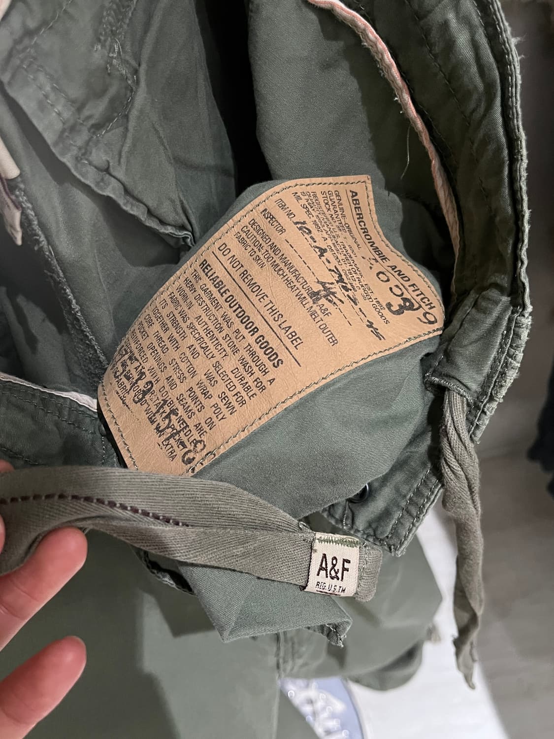 ABERCROMBIE PARACHUTE  PANTS 상품이미지10