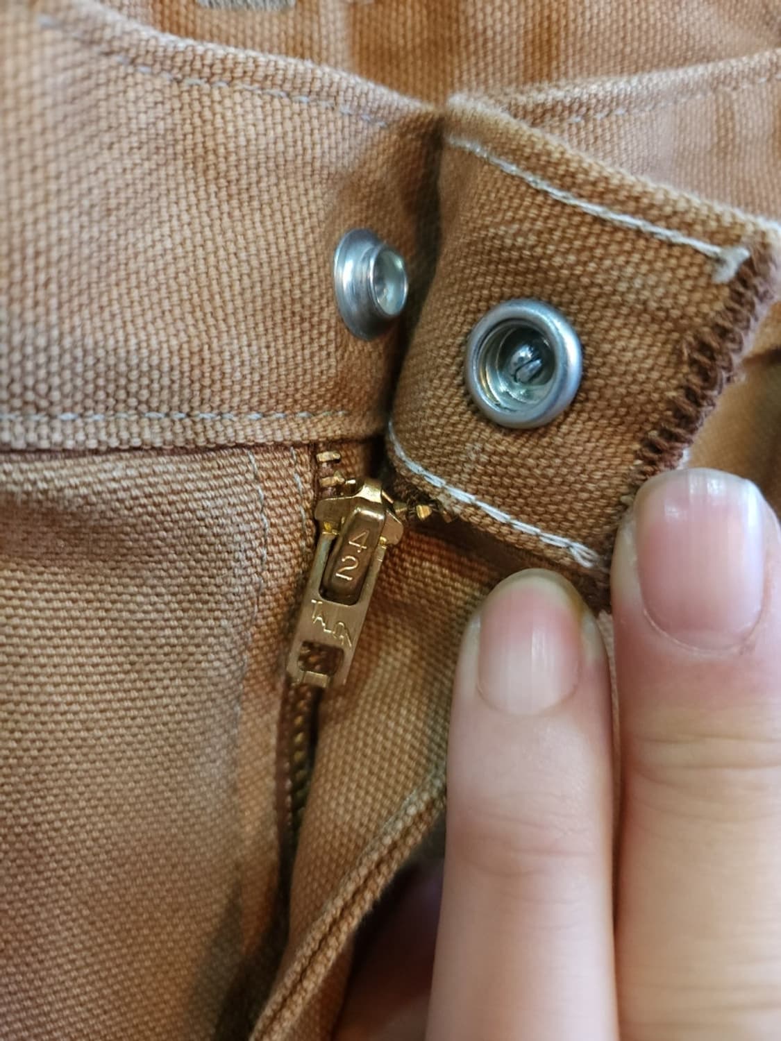 칼하트 80s 더블니 덕빕 헌팅팬츠  빅사이즈

 상품이미지4