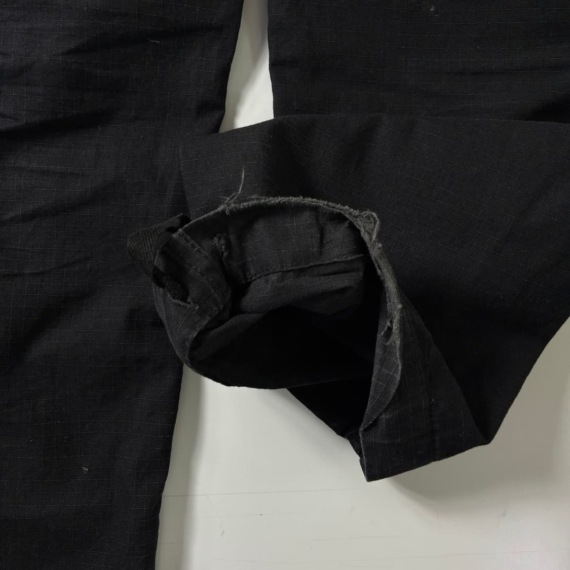 Carhartt  칼하트 wip 레귤러 블랙 카고 팬츠 상품이미지7