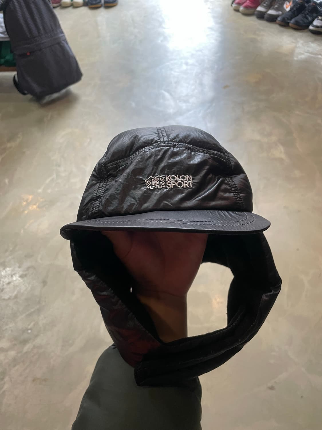 KOLON SPORT Goose Down Trooper Hat 상품이미지2