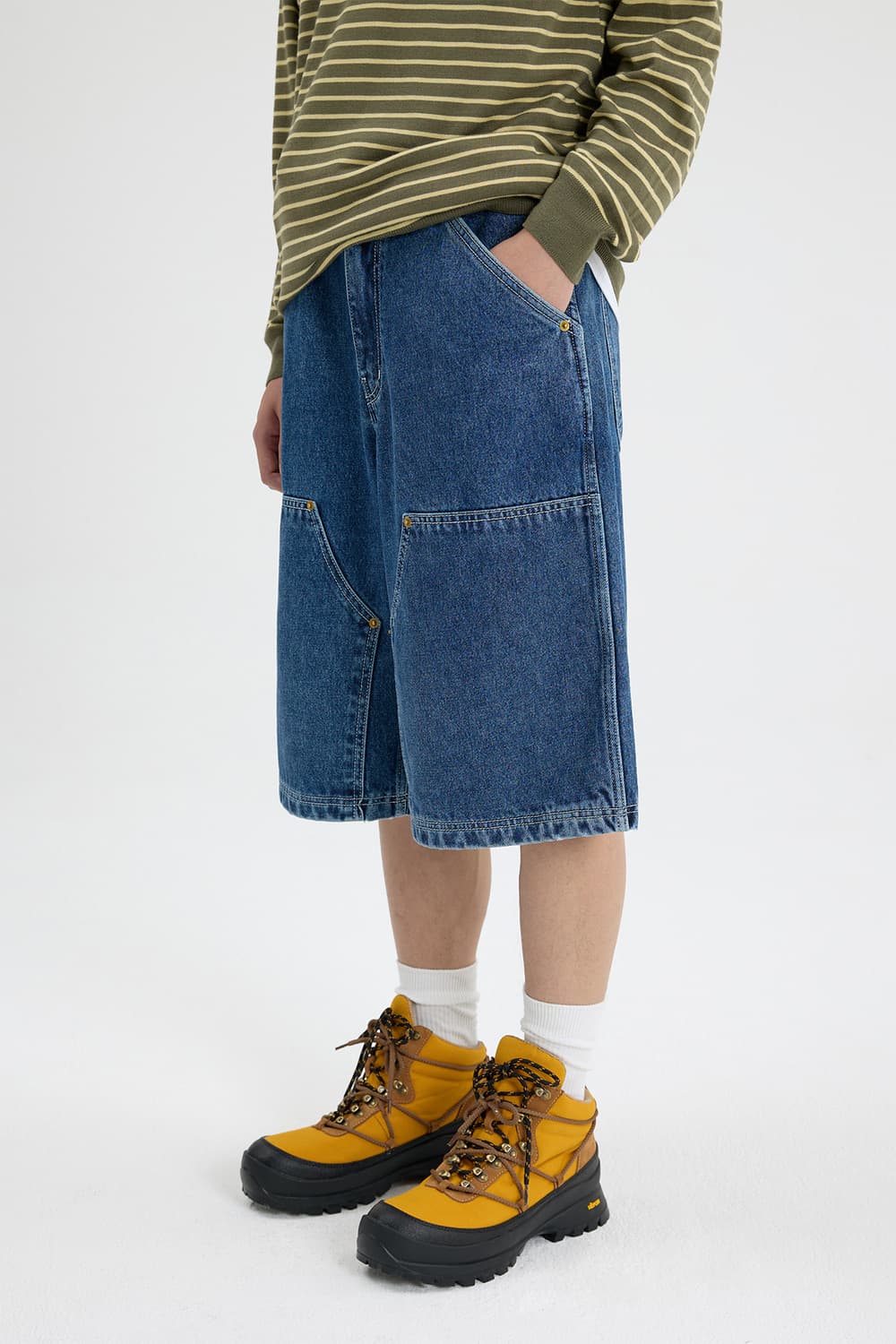 에프터프레이 데님 쇼츠 팬츠 상품이미지1