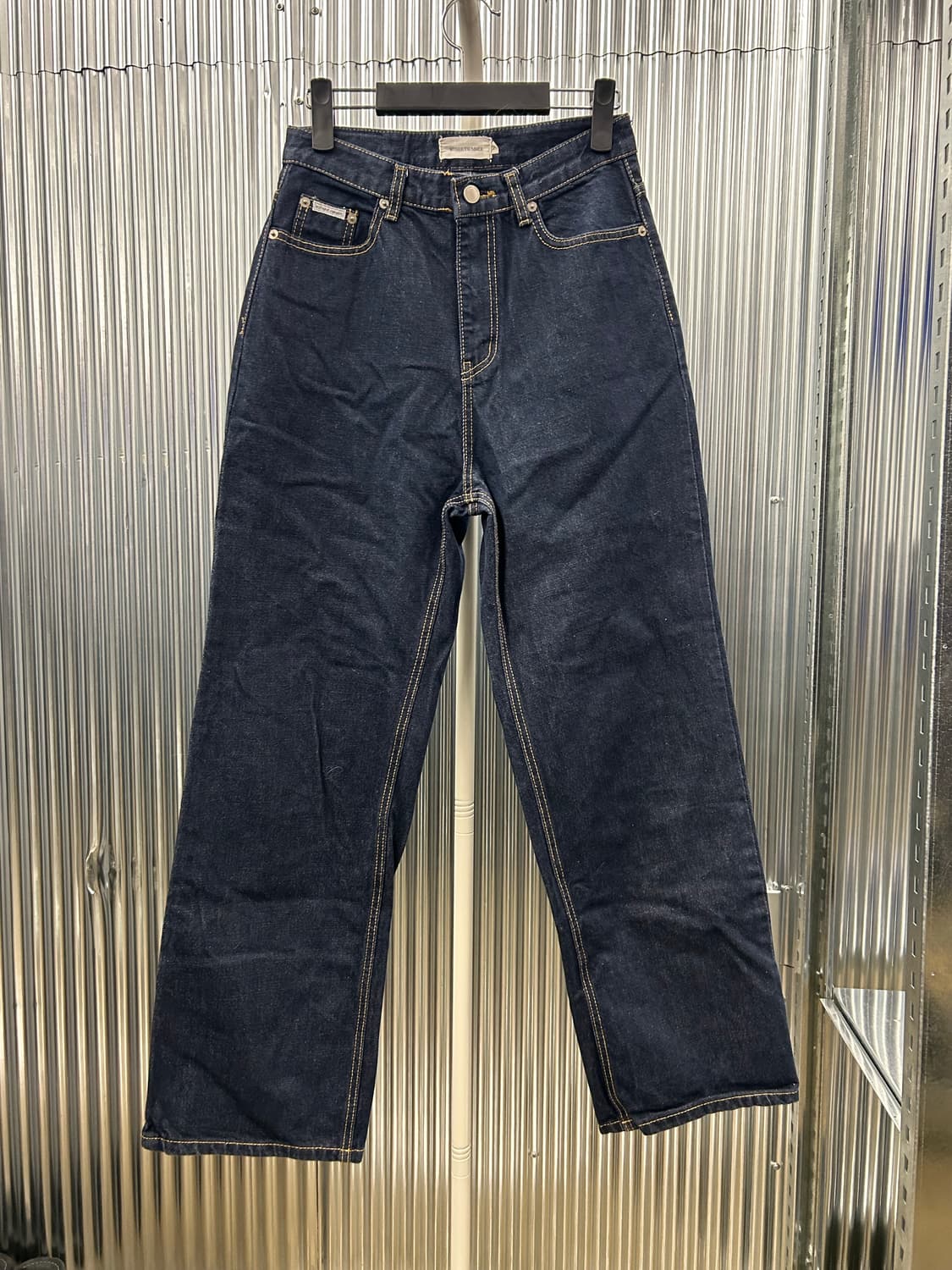 WITHOUT SUMMER 다크 와이드 데님 상품이미지2