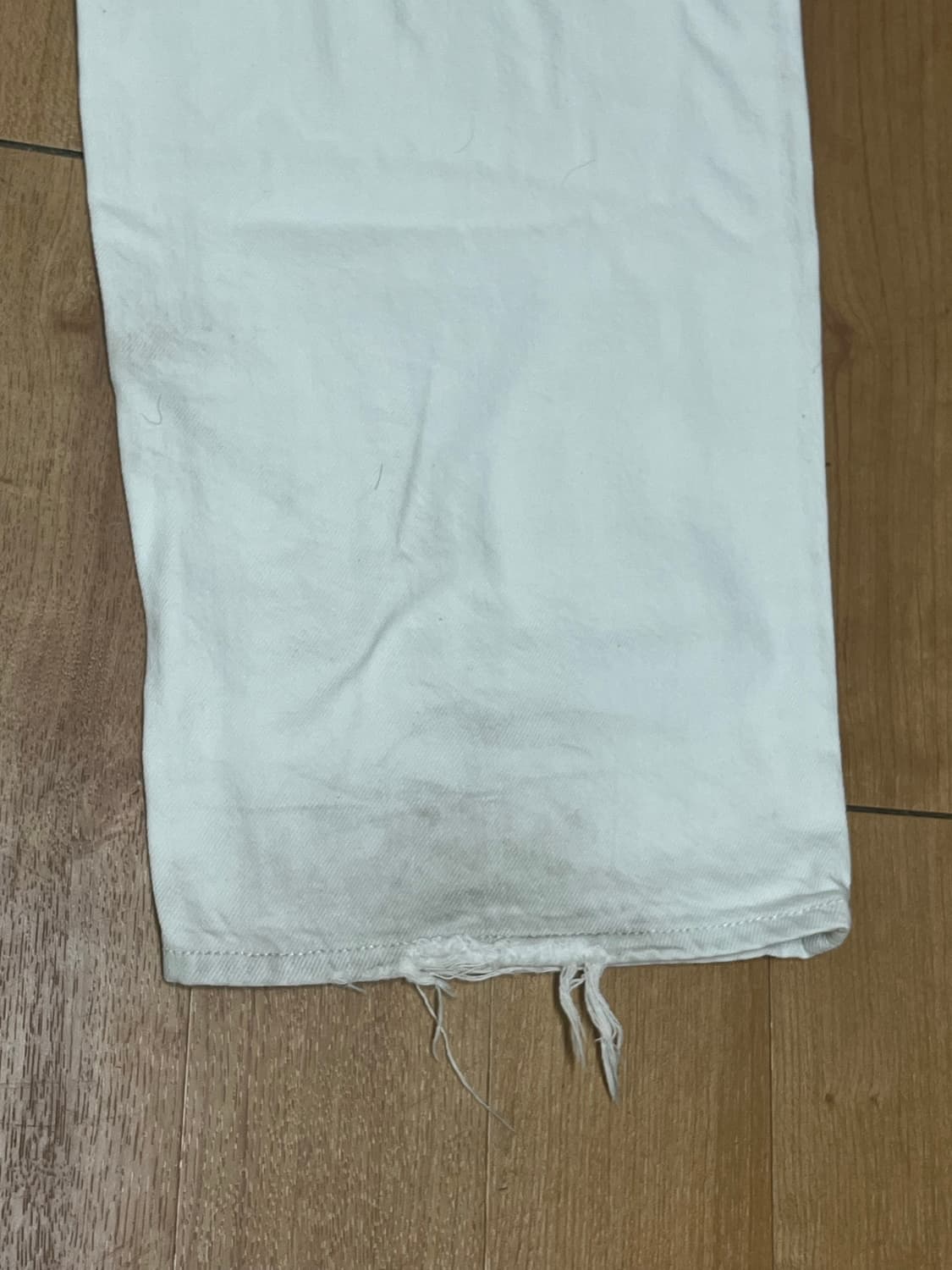 유니클로 와이드스트레이트진 상품이미지4