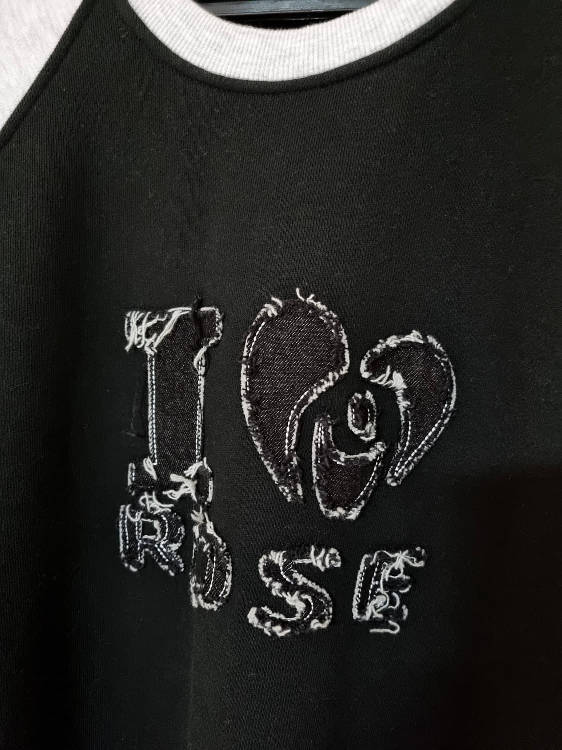 해비즘 배색 맨투맨  상품이미지5