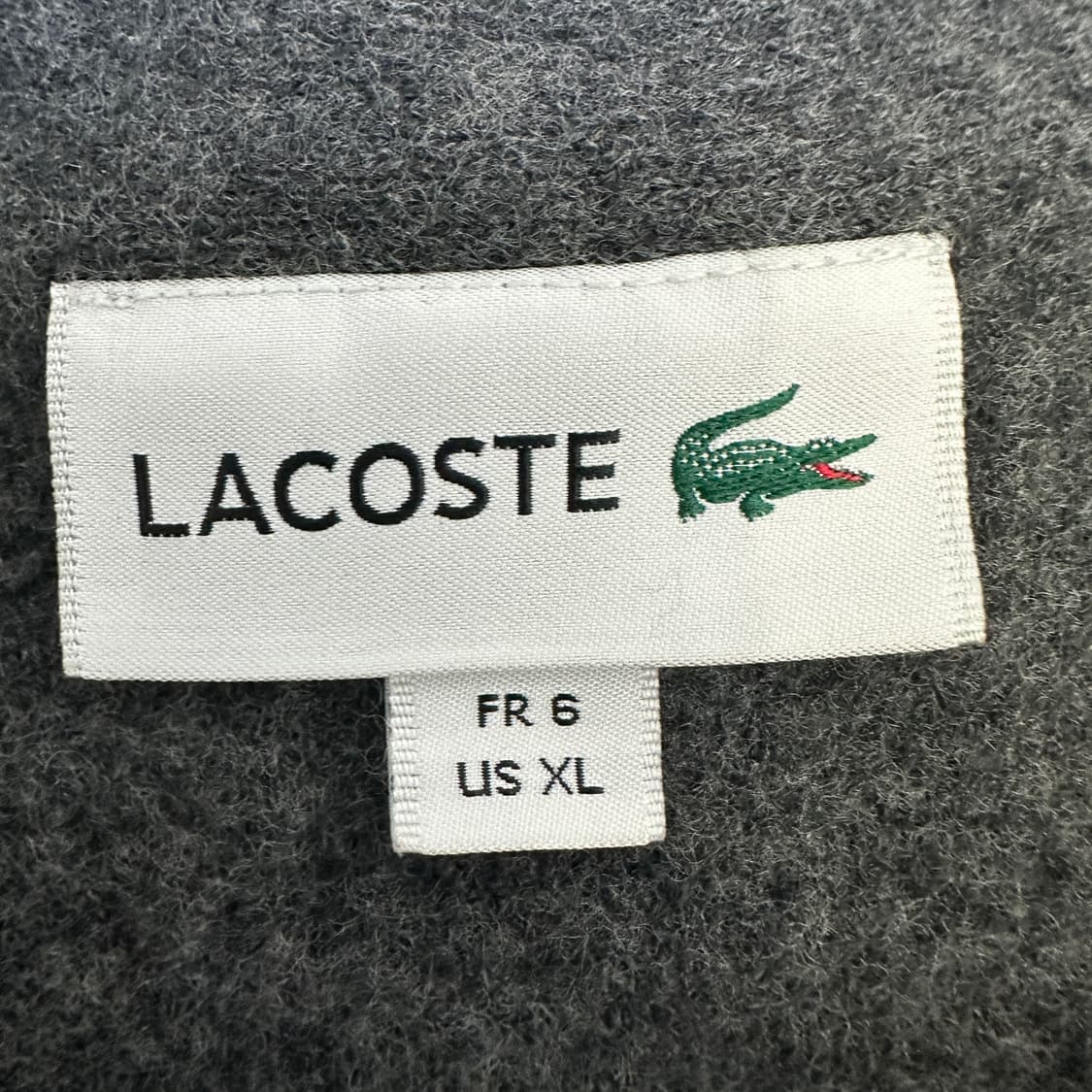[실측S] 라코스테 가디건 상품이미지2