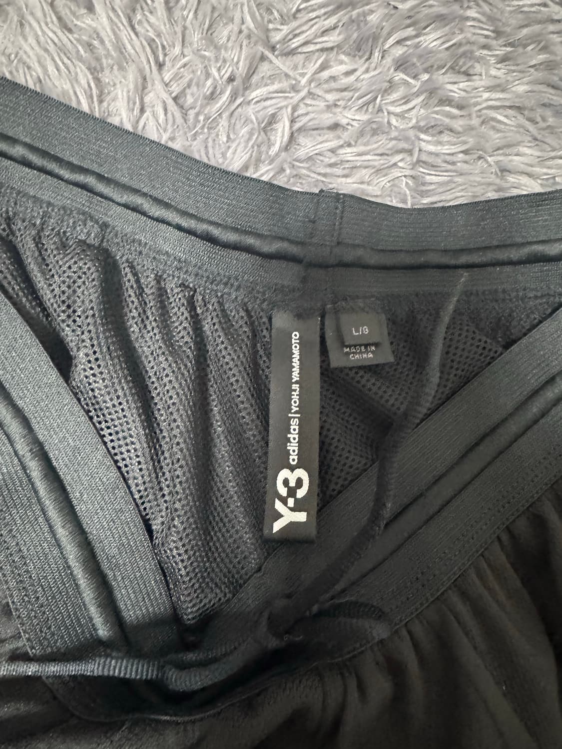 Y-3 요지야마모토 메쉬 아노락 셋업 상품이미지10