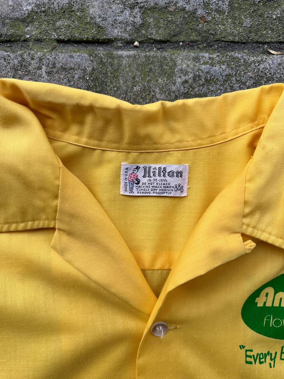 60-70s Hilton BOWLING SHIRT /MADE IN USA 상품이미지2
