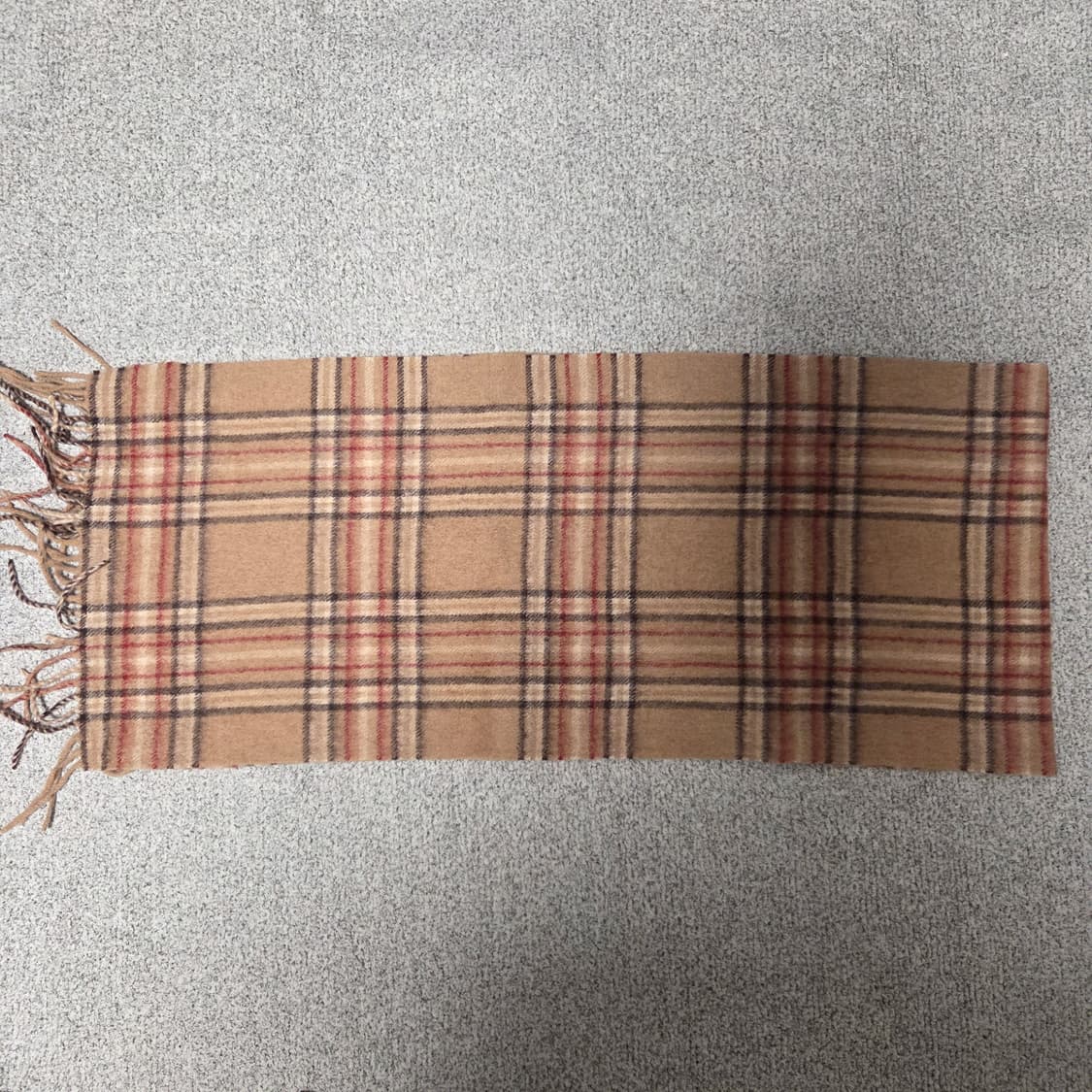 Japanese vintage 체크 목도리 머플러 상품이미지3