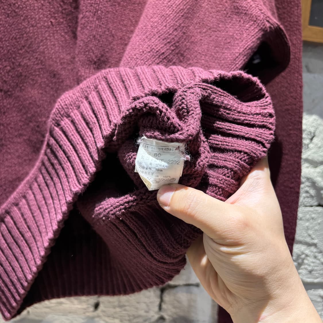 폴로 90‘s 빈티지 니트 상품이미지5