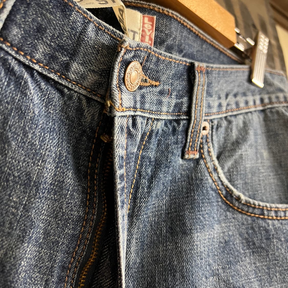 00's 리바이스 569 데님 31x30 Size (32인치) 데드스탁 상품이미지4