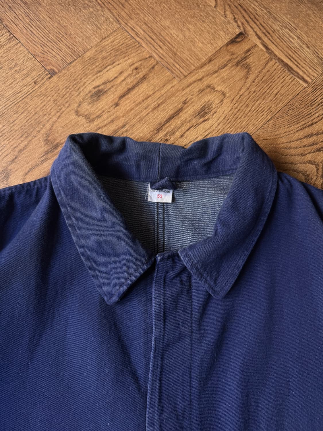 [L]빈티지 워싱 3포켓 몰스킨 프렌치 워크 자켓 상품이미지2