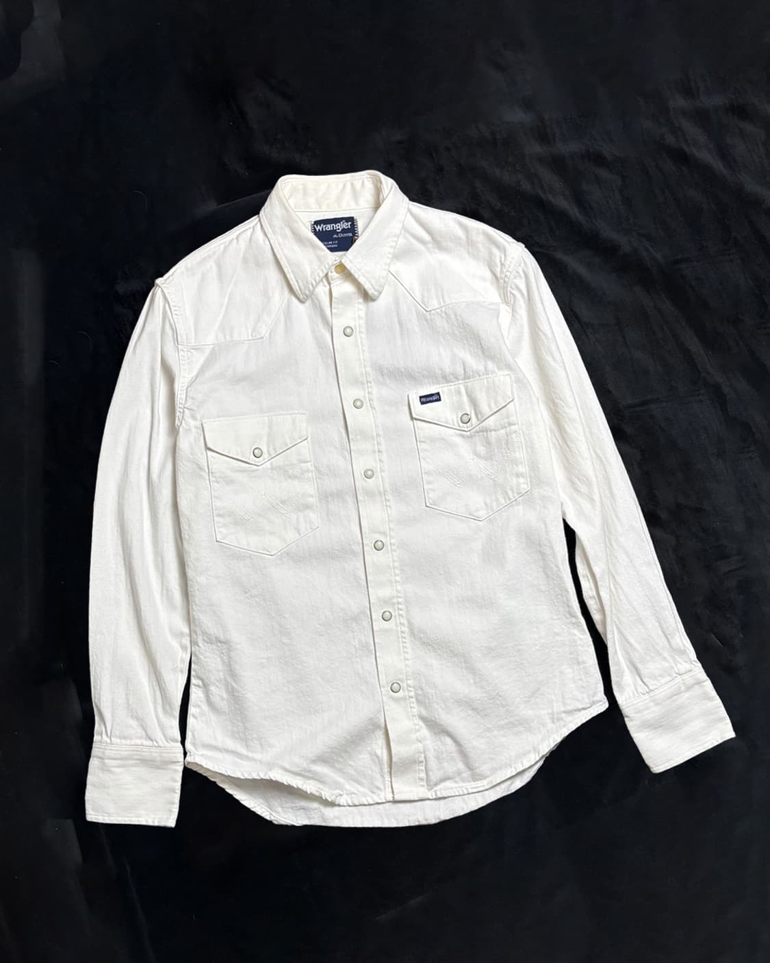 일본빈티지 Wrangler 웨스턴 셔츠 상품이미지1