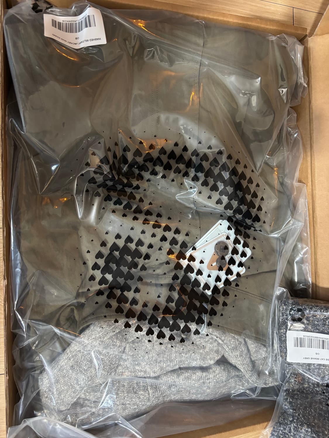 코이세이오 카키색 야상 새제품 상품이미지4