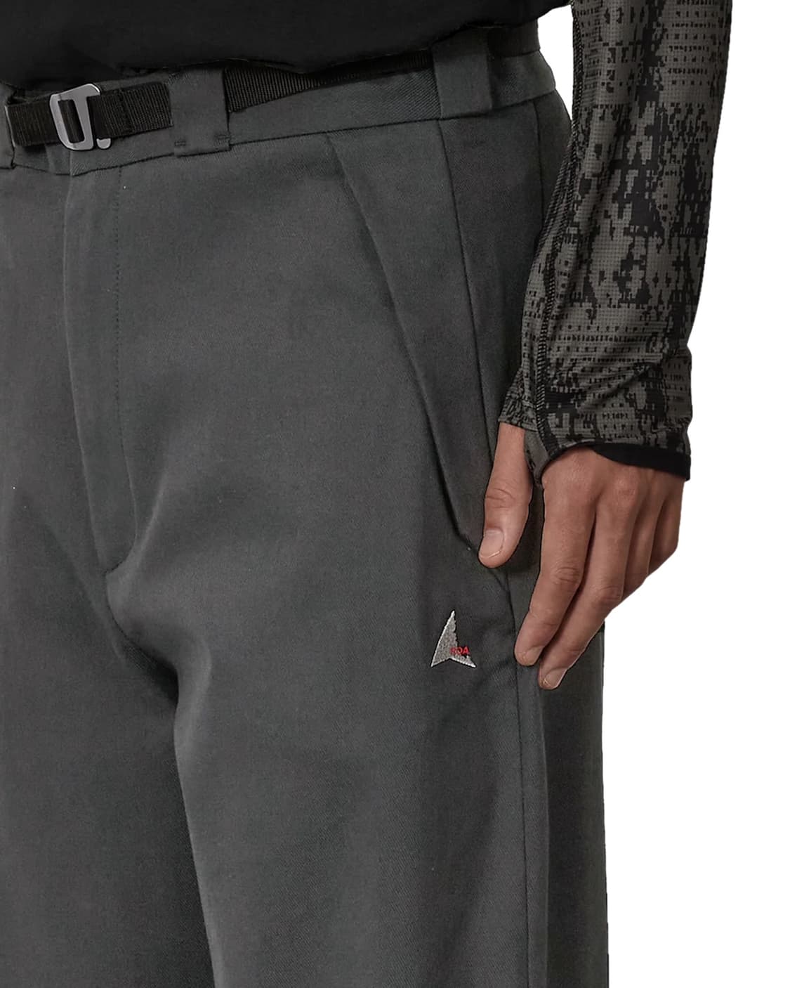 [M,L,XL]로아 하이킹 25fw 버클 치노 팬츠/차콜 상품이미지5
