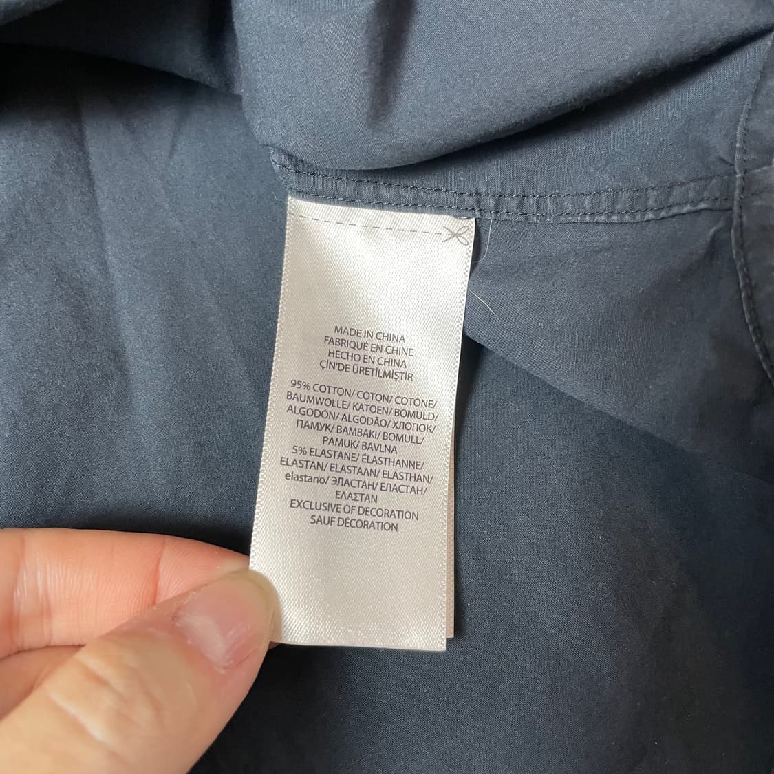 폴로 랄프로렌 블랙 포니 솔리드 슬림핏 셔츠 M 상품이미지6