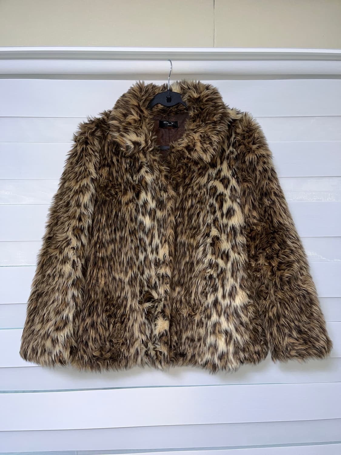leopard fur jacket 상품이미지3